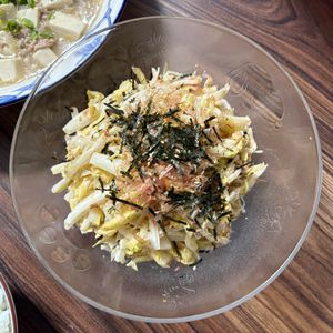 ぽんえりの作ってみた!投稿(ごまポンおかか白菜│材料は白菜だけ！抱えて食べたい5分副菜)