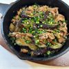 楽ラク手抜キッチン🐶🐾の作ってみた!投稿(ご飯に合う!とろなすの醤油バター炒め)