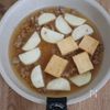 とろ〜っと優しい♡厚揚げ大根のそぼろ中華煮の工程3