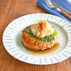 鶏と大豆のヘルシー和風ハンバーグ