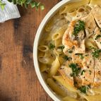にんにく香る、牛乳で作るやみつき【オニオンクリームパスタ】