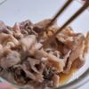 【包丁なし・レンジだけ】豚こまとなすのスタミナそうめんの工程4