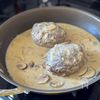 うま味ジュワ〜♪クリームソース煮込みハンバーグの工程6