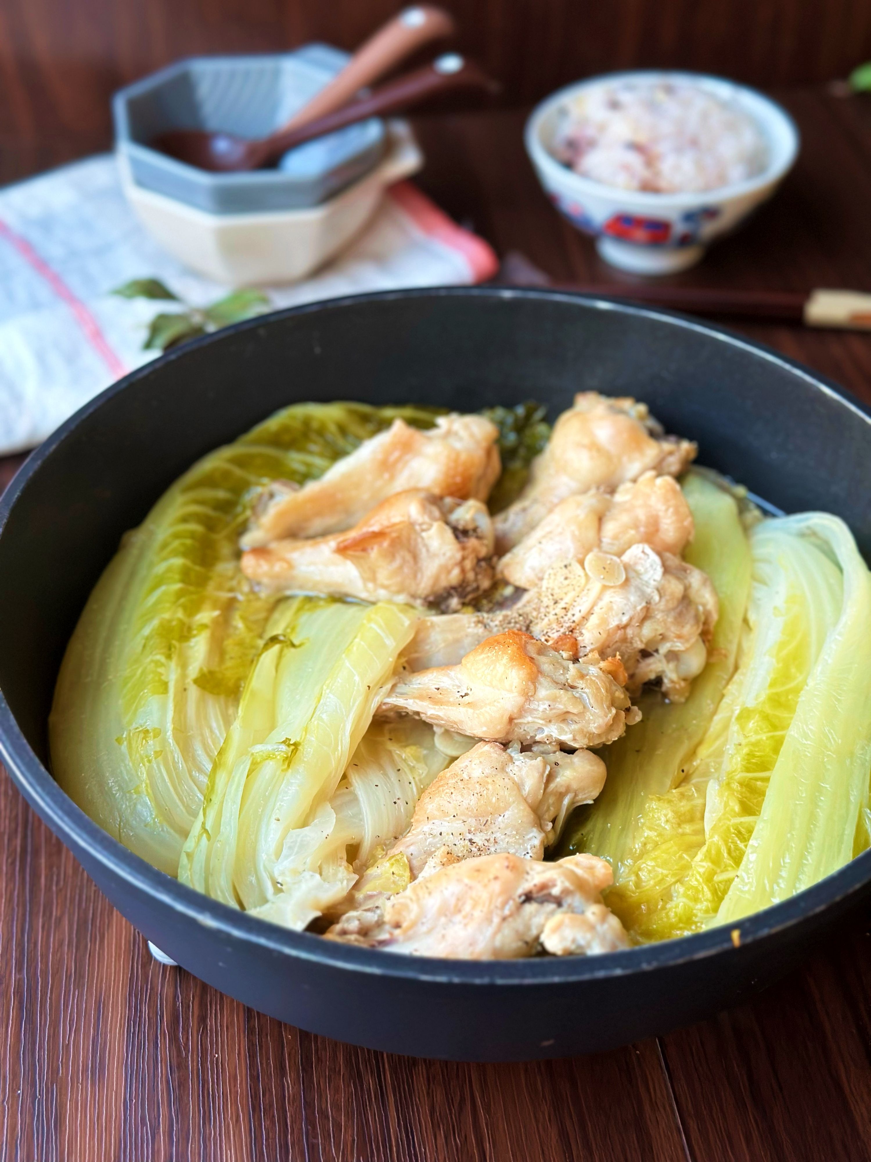 無限無水鍋】節約/白菜大量消費 | レシピサイトNadia