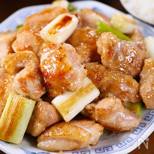 行列の定食屋さんの🍚ガーリック照りマヨチキン定食🤩