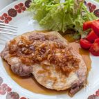 トースターにおまかせ！絶品♡豚ステーキの玉ねぎダレ