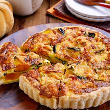 絶品♡何度も食べたい！『かぼちゃとほうれん草のキッシュ』