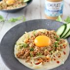 ピーナッツバターでまろやか！冷やし担々風麺