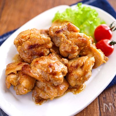 【味噌マヨ照り焼きチキン】旨みたっぷり♬︎香ばし味噌♡