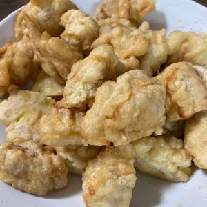 Mariの作ってみた!投稿(【鶏むね肉でサクサクとり天】天ぷら粉不要！おうちで簡単♡)