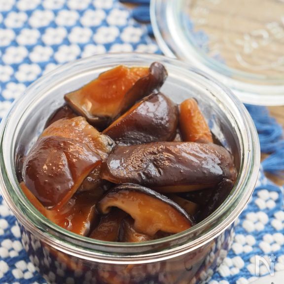 こりゃごはんがススム君。しいたけの佃煮【作り置き・大量消費】