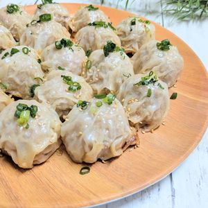 AYANO.•*¨*•.☆の作ってみた!投稿(【皮は乗せるだけ！】ワンパン焼き焼売)