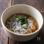 しらすのだし茶漬け