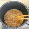 ぽん酢そぼろとパセリのピラフ風混ぜごはんの工程1