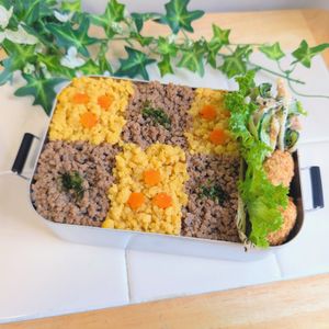 AYANO.•*¨*•.☆の作ってみた!投稿(簡単10分☆あっという間の二色丼。)