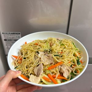 ケの作ってみた!投稿(【絶品♡塩焼きそば】ソースもいいけど塩もいい！)