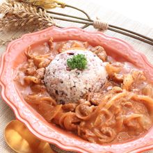 コク旨!牛乳でつくるお手軽【ポークストロガノフ】