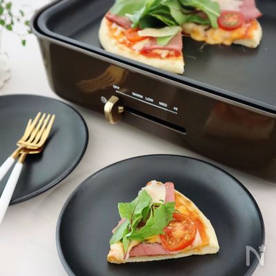 イースト不用!発酵なし!【簡単】ホットプレート ピザ