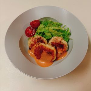 りんの作ってみた!投稿(【カリふわ〜♡なんちゃって海老カツ】はんぺん&カニカマで作る)