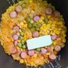 炊飯器におまかせで子ども大喜び♪夏休みごはん│カレーピラフの工程3