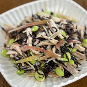 MYHRの作ってみた!投稿(ボウルごと抱えて食べたい！『コンビニ風ひじきサラダ』)