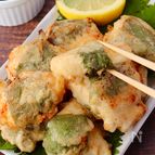 天ぷら粉不要でサクサク♡しっとり柔らかしそ鶏天