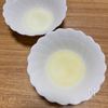 まるで本物！スイカそっくりヨーグルトパンナコッタの下準備