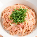 さわやかなおいしさ！明太レモンパスタ