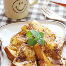 【豆乳のシナモンフレンチトースト】しっとりふんわり食感！