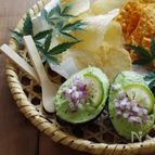 青ユズと豆腐のさわやかアボカドディップ