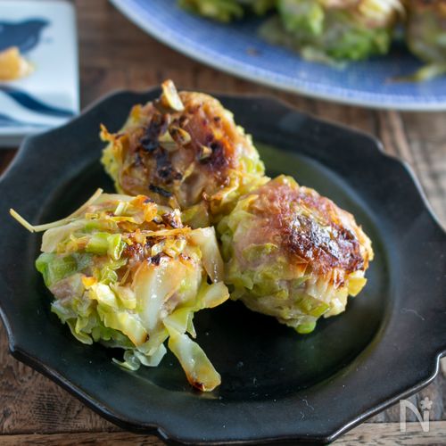 フライパンで!【キャベツ焼きシュウマイ】甘みたっぷりで絶品♡