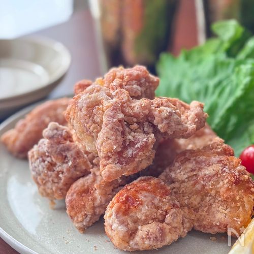 むね肉でジューシー🍗ザクザクフライドチキン