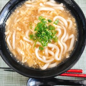 なつみの作ってみた!投稿(５分で簡単！ふわとろ卵が美味しい！かきたまうどん)