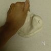 【米粉入りでもちもち】子供も喜ぶ♡緑野菜を補う餃子の工程1