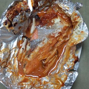 鶏皮坊主の作ってみた!投稿(［味噌でコク旨！鮭のチーズ焼き］ホイルで簡単、ご飯に合う！)