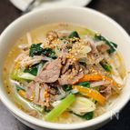 【野菜たっぷり牛肉スープごはん】具沢山！あったまる♡