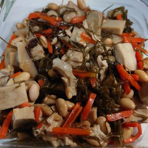 349549の作ってみた!投稿(＊高野豆腐とひじきと大豆の煮物＊作り置きに！)