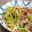 クセになる食感！豚肉とヘチマの炒め物