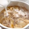 【豚肉と新玉ねぎのとろたまスープ】にんにく香る♪絶品スープ！の工程4