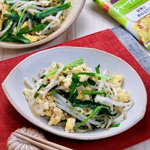 おつまみに！しっかり味の簡単副菜『もやしのニラたま胡椒炒め』