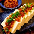 【一風変わった冷奴】冷製麻婆ギョニ豆腐