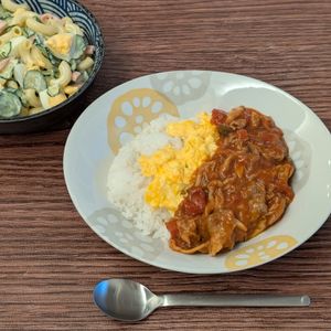 しわきの作ってみた!投稿(【とろたまオムハヤシ】ルウ不要♡胃袋を掴む愛情ごはん♬)