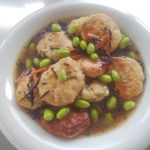 はるにゃんこの作ってみた!投稿(【しそひじきあんかけ豆腐バーグ】ふわふわ柔らか♡栄養満点)