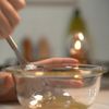 秋のキノコを味わう‼︎『舞茸と生ハムのマリネ』の工程2