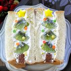 キウイで【ツリーサンド】