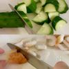 きゅうりとちくわのさっぱり塩昆布和え｜やみつき簡単副菜の工程1