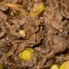 煮るだけ簡単♪長ねぎ牛丼の工程3