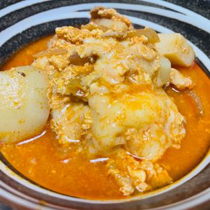 新米ちゃんの作ってみた!投稿(カムジャチャグリ(じゃがいもと豚肉の旨辛煮)【韓国料理】)