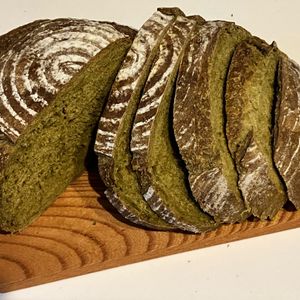 Leonの作ってみた!投稿(捏ねない！ほうじ茶のカンパーニュ)