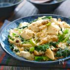 ＊しらすと小松菜と豆腐のとろみ中華炒め＊どんぶりにおススメ！
